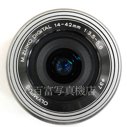 【中古】 オリンパス M ズイコー デジタル ED 14-42mm F3.5-5.6 EZ シルバー OLYMPUS  M.ZUIKO DIGITAL 中古交換レンズ 42790