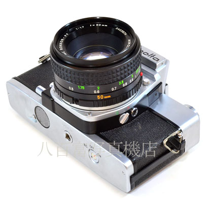 【中古】 ミノルタ SR505 シルバー 50mm F1.7 セット minolta 中古フイルムカメラ 39383