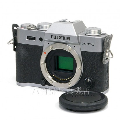 【中古】 フジフイルム X-T10 ボディ シルバー FUJIFILM 中古カメラ 25972