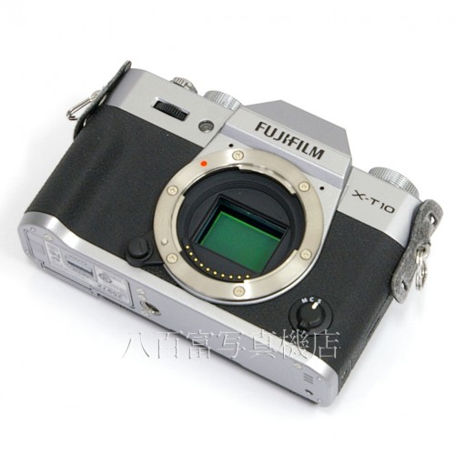 【中古】 フジフイルム X-T10 ボディ シルバー FUJIFILM 中古カメラ 25972