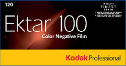 コダック Ektar 100 120 12枚撮り Kodak エクター