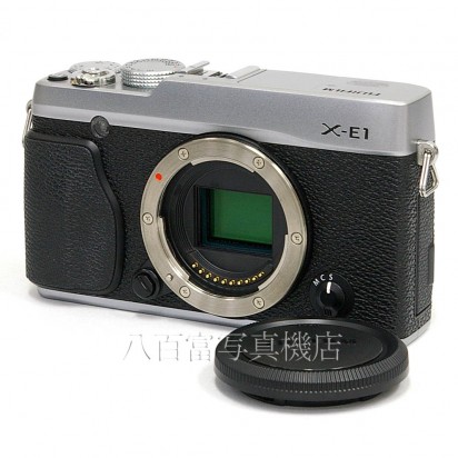 【中古】 フジフイルム X-E1 ボディ シルバー FUJIFILM 中古カメラ 25971