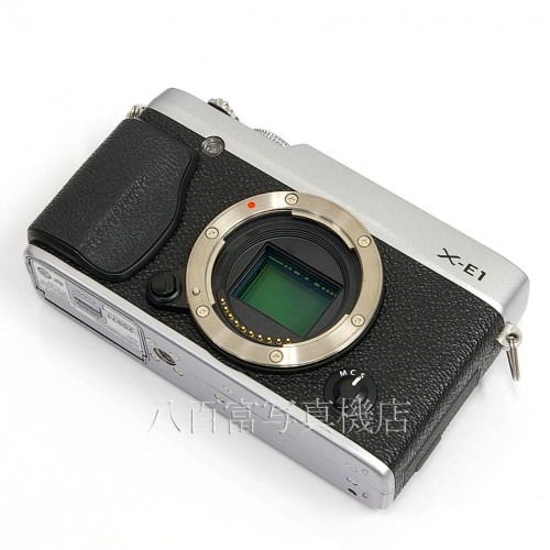 【中古】 フジフイルム X-E1 ボディ シルバー FUJIFILM 中古カメラ 25971