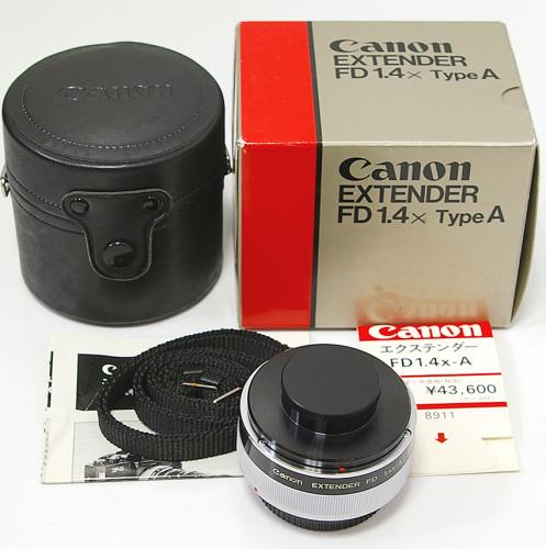 中古 キャノン エクステンダーFD 1.4X-A Canon