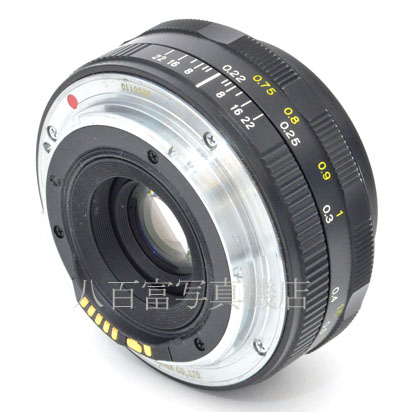 【中古】 フォクトレンダー COLOR SKOPAR 28mm F2.8 SL II N Aspherical キヤノンEOS Voigtländer カラースコパー 中古交換レンズ 47197