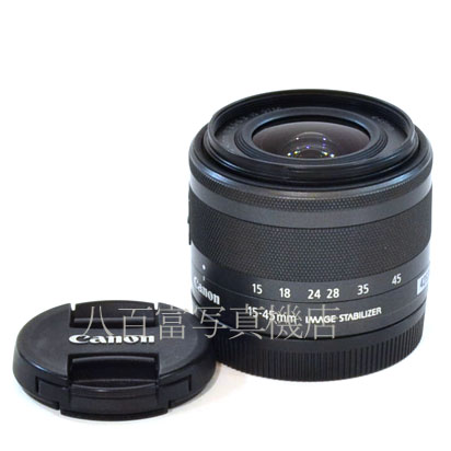 【中古】 キヤノン EF-M15-45mm F3.5-6.3 IS STM ブラック Canon 中古交換レンズ 42836