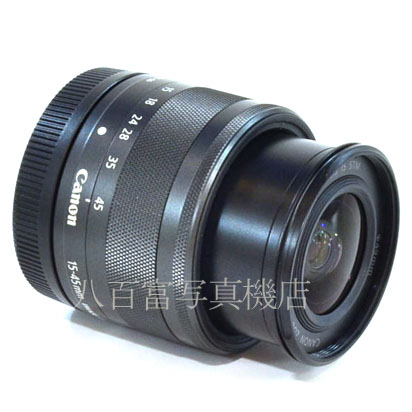 【中古】 キヤノン EF-M15-45mm F3.5-6.3 IS STM ブラック Canon 中古交換レンズ 42836