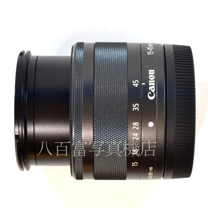 【中古】 キヤノン EF-M15-45mm F3.5-6.3 IS STM ブラック Canon 中古交換レンズ 42836