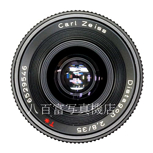 【中古】 コンタックス ディスタゴン T* 35mm F2.8 AE CONTAX Distagon 中古レンズ 37013