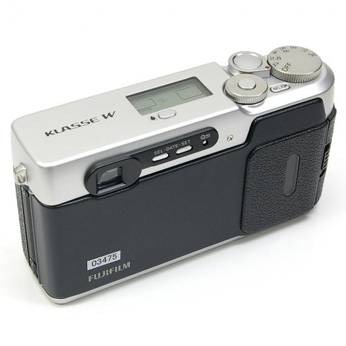 中古 フジ クラッセ KLASSE W シルバー FUJIFILM 【中古カメラ】 03475