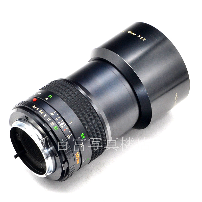 【中古】 ミノルタ MD ロッコール 100mm F2.5 MINOLTA 中古交換レンズ 34325