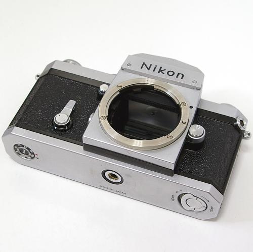 中古 ニコン F アイレベル シルバー ボディ 赤点マーク入 Nikon