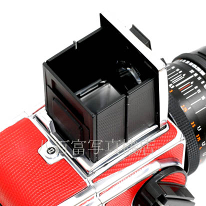【中古】 ハッセルブラッド ★ 500C/M クローム プラナー T* CF 80mm F2.8 セット 赤貼り革 HASSELBLAD 中古フイルムカメラ 42794