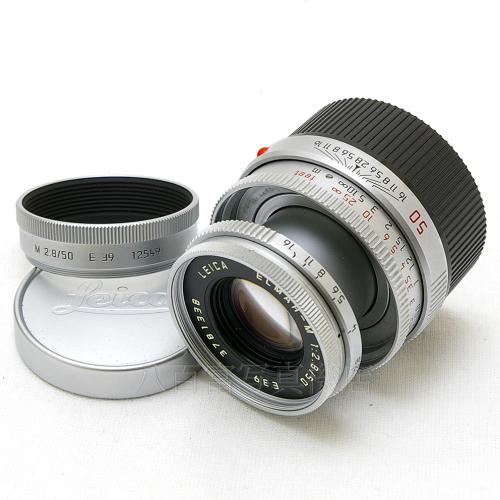 中古 ライカ ELMAR-M 50mm F2.8 シルバー Leica 【中古レンズ】 09651