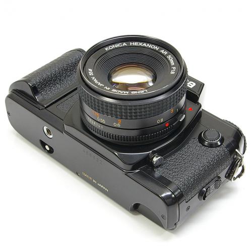 中古 コニカ FT-1 モーター ブラック 50mm F1.8 セット Konica 【中古カメラ】 G9316