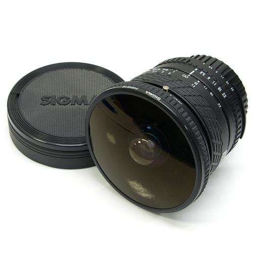 中古 シグマ MF 8mm F4 ニコンAi 円周魚眼 フィッシュアイ SIGMA 【中古レンズ】 03544