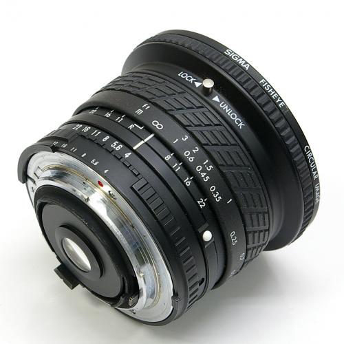 中古 シグマ MF 8mm F4 ニコンAi 円周魚眼 フィッシュアイ SIGMA 【中古レンズ】 03544