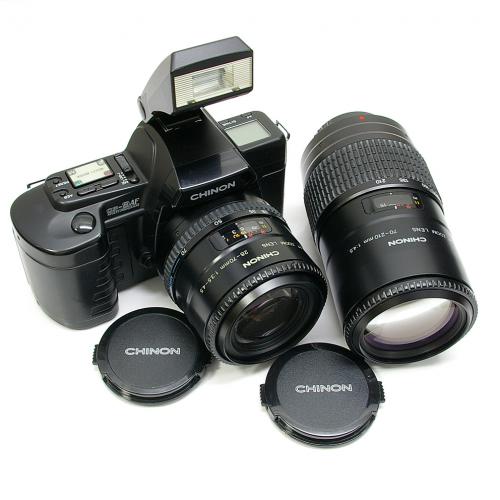 中古 チノン CP-9AF MULTI-PROGRAM 28-70mm/70-210mm セット CHINON 【中古カメラ】 03529