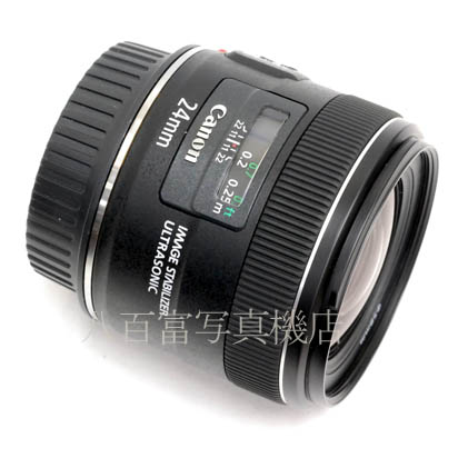 【中古】 キヤノン EF 24mm F2.8 IS USM Canon 中古交換レンズ 42883