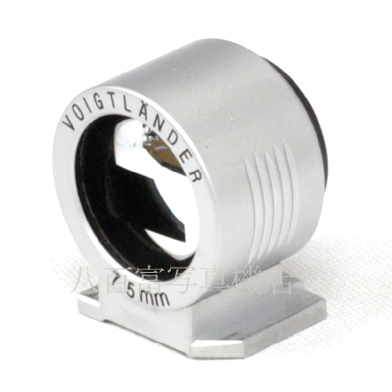 中古】 フォクトレンダー 75mm ビューファインダー シルバー  
