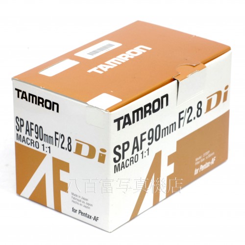 【中古】 タムロン SP AF MACRO 90mm F2.8 Di 272P ペンタックス用 TAMRON 中古レンズ 31518