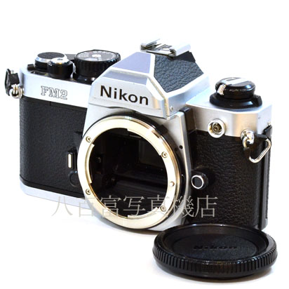 【中古】 ニコン New FM2 シルバー ボディ Nikon 中古フイルムカメラ 41579