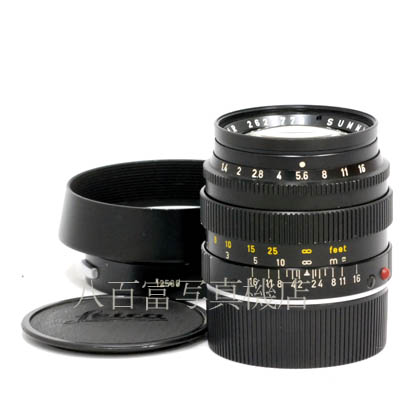 【中古】 ライカ ライツ ズミルックス 50mm F1.4 ブラック ライカMマウント Leica Leitz SUMMILUX  中古交換レンズ 39541