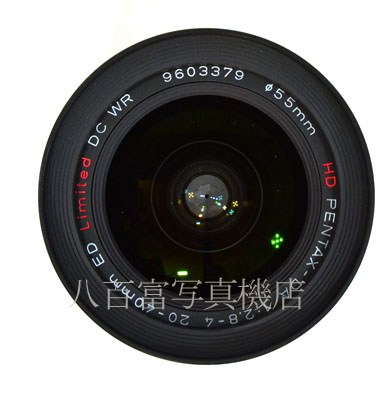 【中古】 ペンタックス HD DA 20-40mm F2.8-4 Limited DC WR ブラック PENTAX 中古交換レンズ 40667