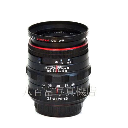 【中古】 ペンタックス HD DA 20-40mm F2.8-4 Limited DC WR ブラック PENTAX 中古交換レンズ 40667