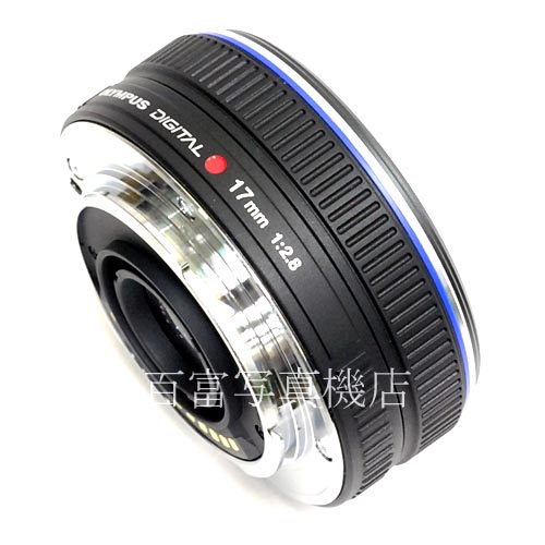 【中古】 オリンパス M.ZUIKO DIGITAL 17mm F2.8 ブラック マイクロフォーサーズ OLYMPUS　Mズイコー 中古レンズ 36540