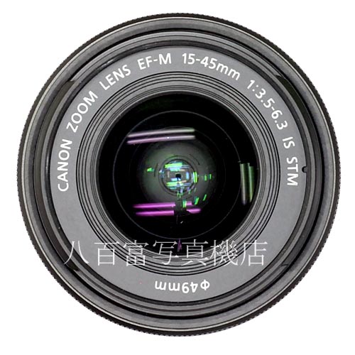 【中古】キヤノン EF-M15-45mm F3.5-6.3 IS STM ブラック Canon 中古レンズ 37173