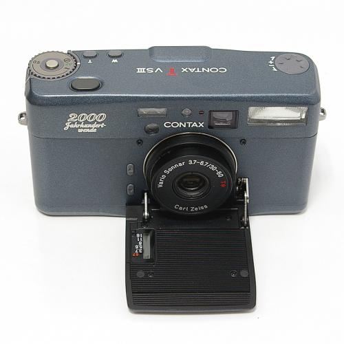 中古 CONTAX TVSIII 2000年記念モデル ブルー コンタックス