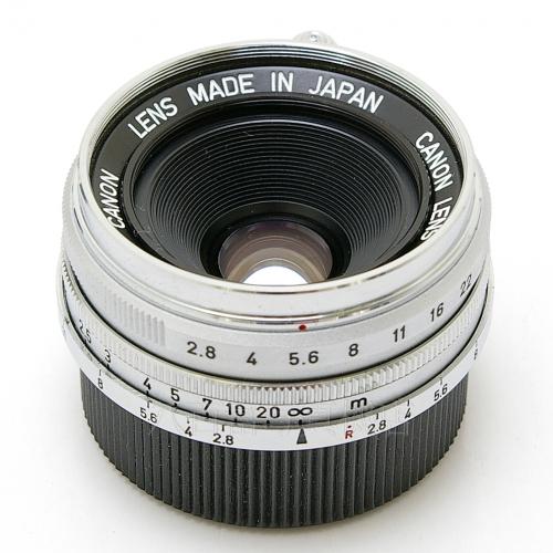 中古 キャノン 28mm F2.8 ライカLマウント Canon 【中古レンズ】 09831