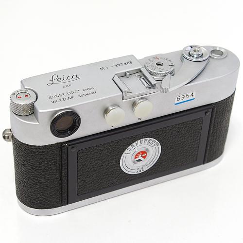 中古 ライカ M3 クローム ボディ Leica｜カメラのことなら㈱八百富写真機店