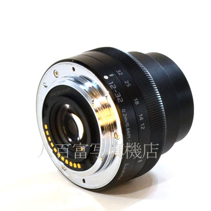 【中古】 パナソニック LUMIX G VARIO 12-32mm F3.5-5.6 ASPH. MEGA O.I.S. ブラック マイクロフォーサーズ用 Panasonic 中古交レンズ 42646