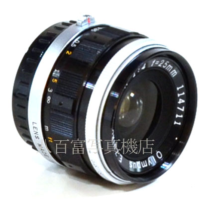 【中古】 オリンパス E.Zuiko 25mm F4 TTL ペンFシリーズ OLYMPUS  中古交換レンズ K3066