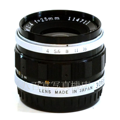 【中古】 オリンパス E.Zuiko 25mm F4 TTL ペンFシリーズ OLYMPUS  中古交換レンズ K3066