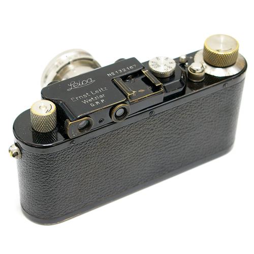 中古 ライカ DIII (III型) ブラック Summar 5cm F2 ビドム フード セット Leica 【中古カメラ】