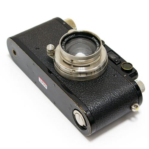 中古 ライカ DIII (III型) ブラック Summar 5cm F2 ビドム フード セット Leica 【中古カメラ】