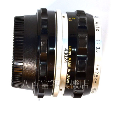 【中古】 ニコン Auto Nikkor 2.8cm F3.5 Nikon / オートニッコール 中古交換レンズ 43024