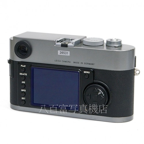 【中古】 ライカ M9 スチールグレー LEICA 中古カメラ 26531