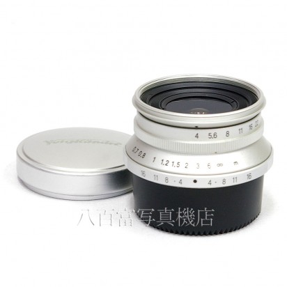 【中古】 フォクトレンダー SNAP SHOT-SKOPAR 25mm F4 シルバー ライカLマウント Voigtländer スナップショット スコパー 中古レンズ 23013