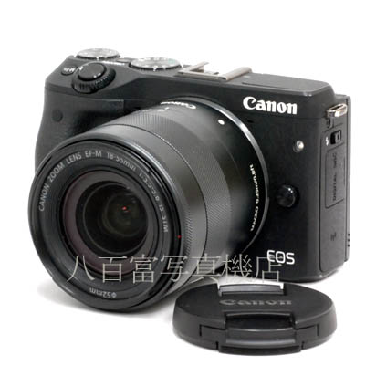 【中古】 キヤノン EOS M3 EF-M 18-55mmセット ブラック Canon 中古デジタルカメラ 42977