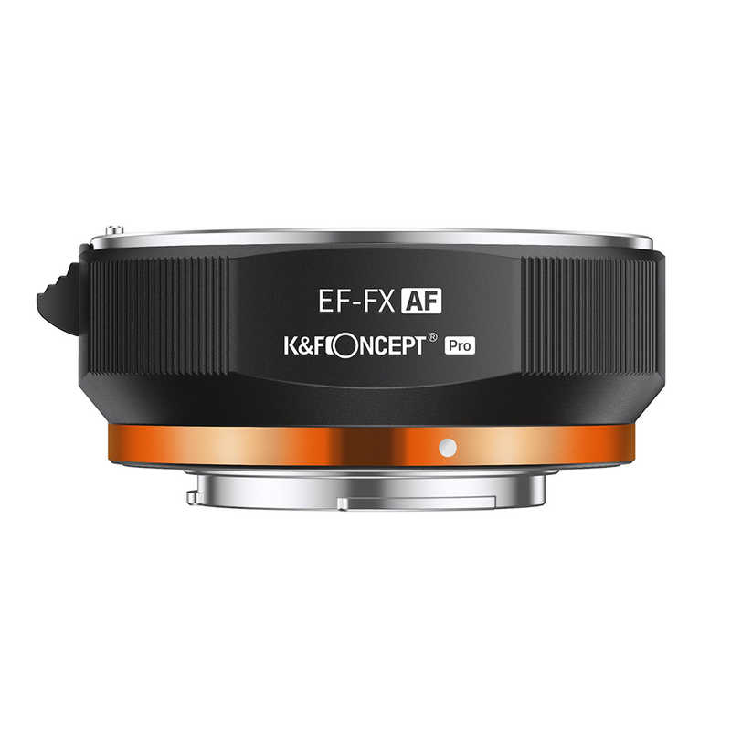 K&F Concept レンズ電子マウントアダプター   KF-EFX-AF（キヤノンEFマウントレンズ → 富士フイルムXマウント変換）