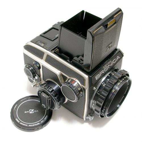 ブロニカ EC シルバー 75mm F2.8 セット BRONICA 【中古カメラ】 G4491