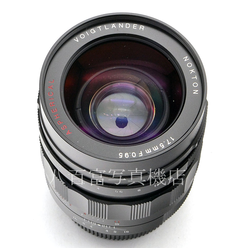 【中古】 フォクトレンダーNOKTON 17.5mm F0.95 [マイクロフォーサーズ用] Voigtlander ノクトン 中古交換レンズ 50536