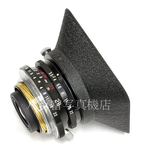 中古】 フォクトレンダー カラー スコパー 28mm F3.5 ブラック ライカL