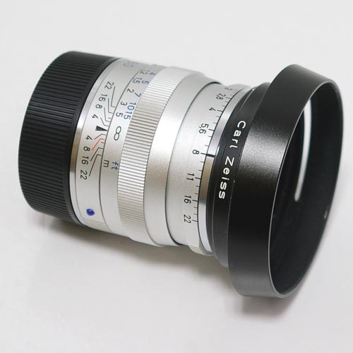 中古 ツァイス プラナーT* 50mm F2 ZM シルバー CarlZeiss