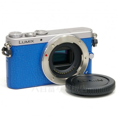 【中古】 パナソニック LUMIX DMC-GM1S-A ボディ ブルー Panasonic 中古カメラ 21078