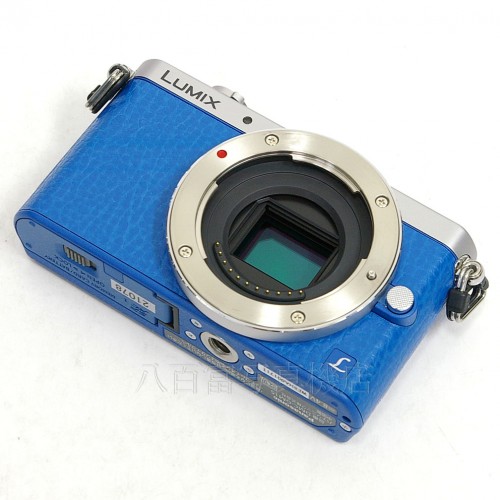 【中古】 パナソニック LUMIX DMC-GM1S-A ボディ ブルー Panasonic 中古カメラ 21078